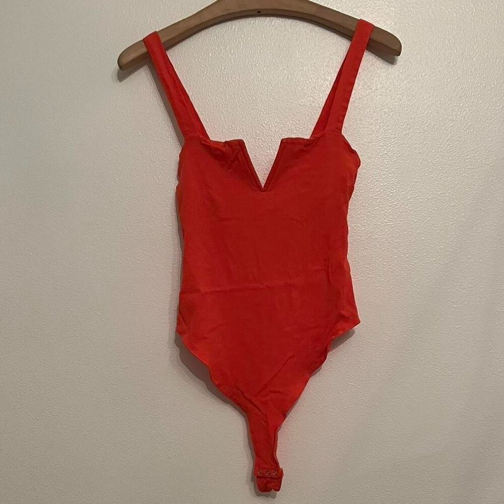 Free People Pippa V-Wire Body Suit